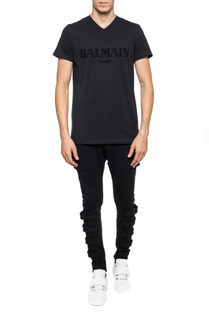 Logo-printed t-shirt, zdjęcie 2 Logo-printed t-shirt od Balmain